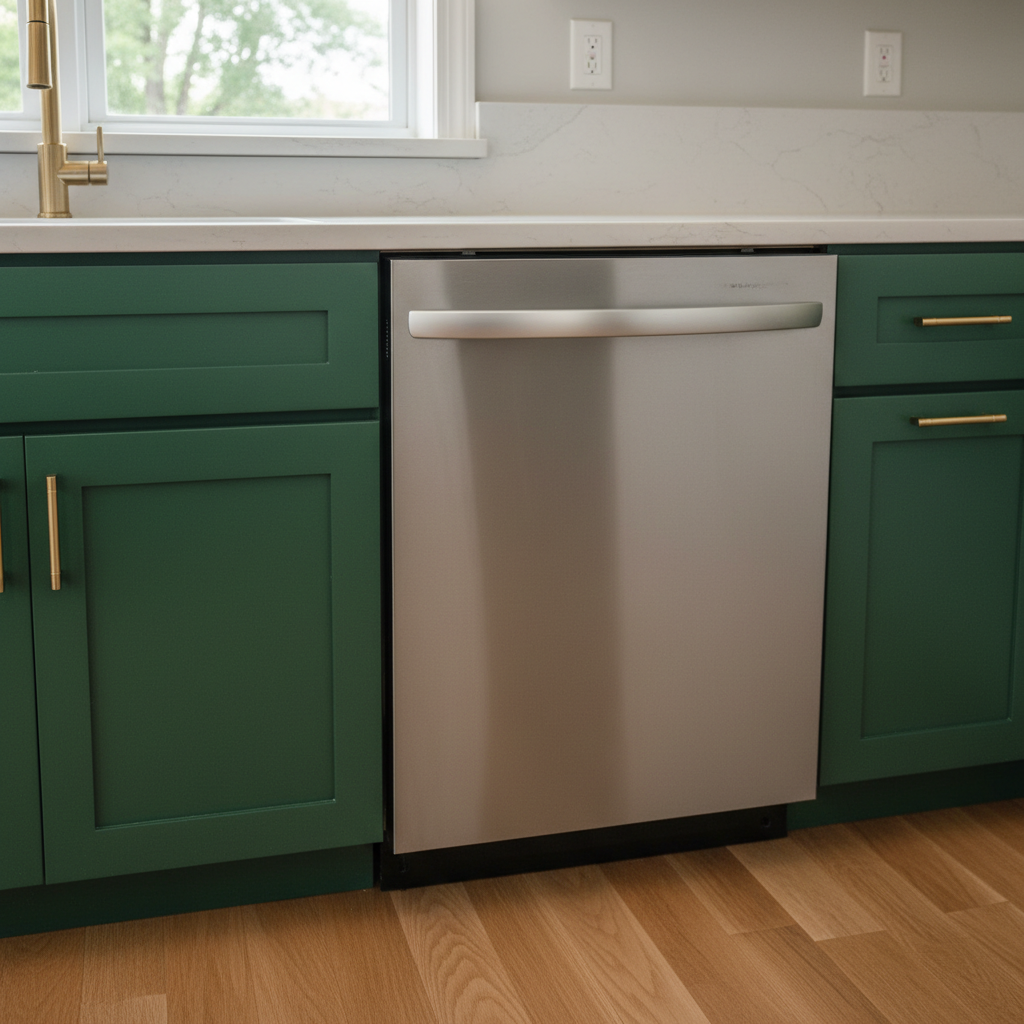 Completed appliance installation work at a residential property in Waterbury, CT