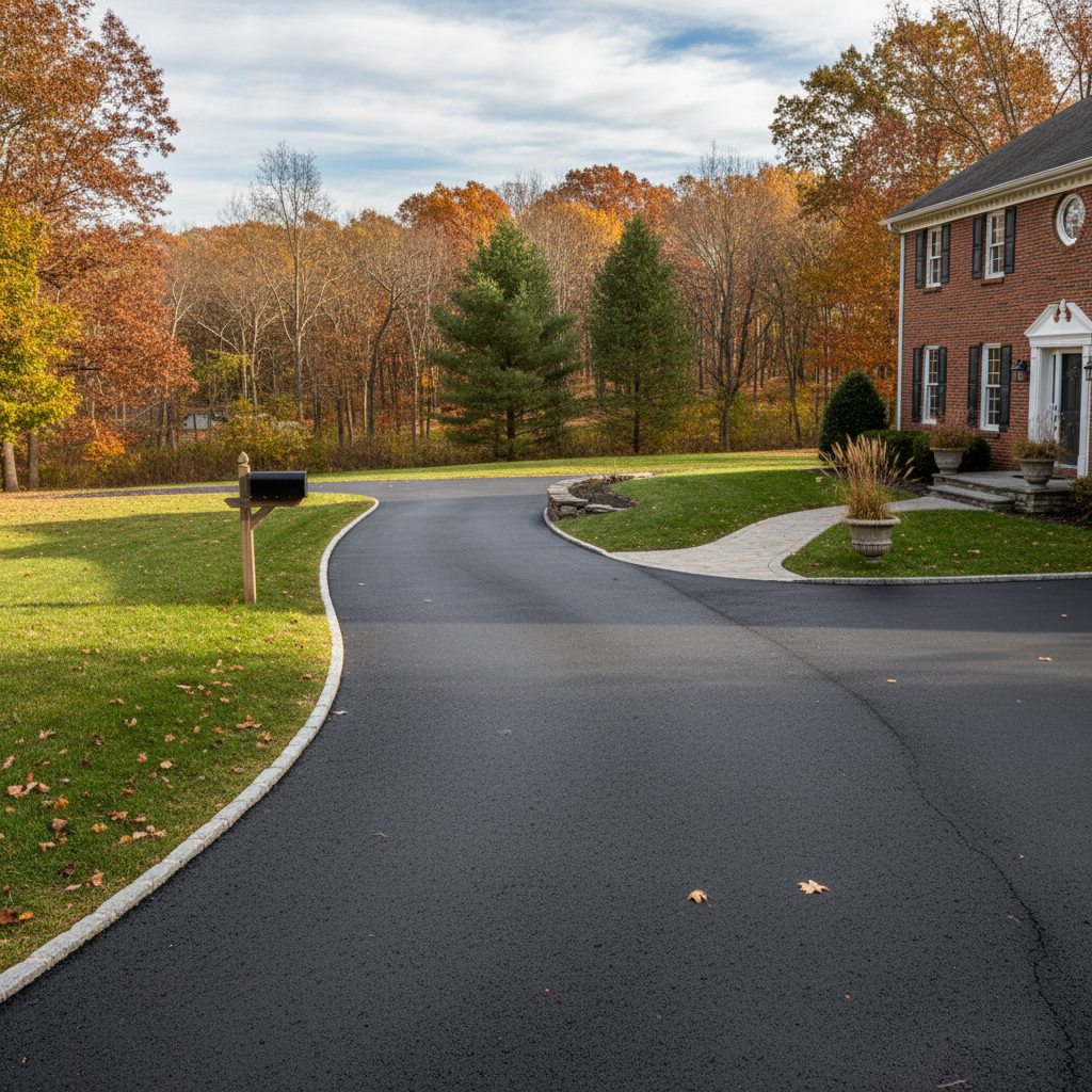 Completed slurry coating work at a residential property in Philadelphia, PA