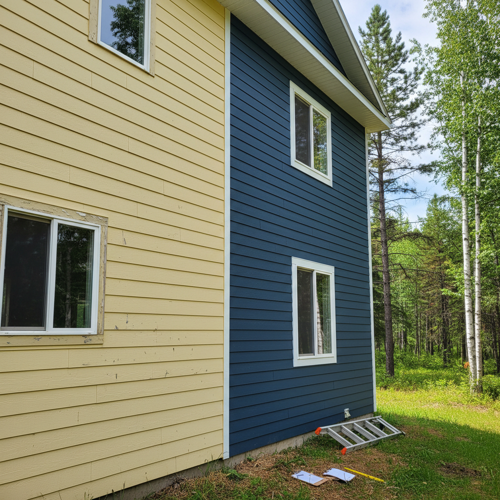 Completed siding inspection work at a residential property in Hermantown, MN
