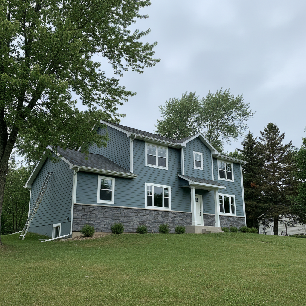 Completed siding inspection work at a residential property in Superior, WI