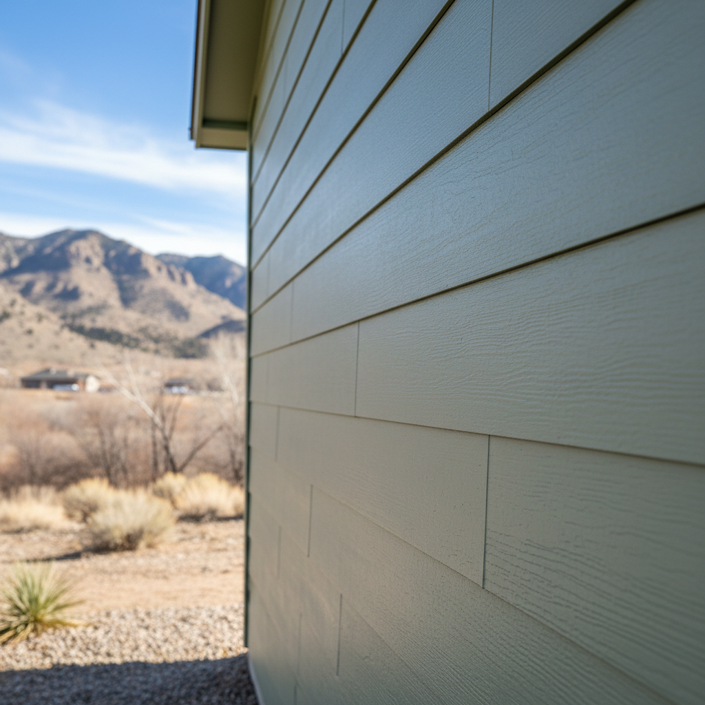 Completed siding installation work at a residential property in Sandy, UT