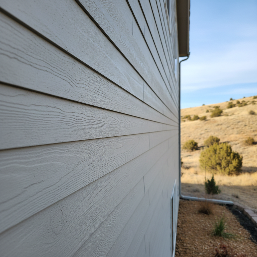 Completed cement siding work at a residential property in Taylorsville, UT