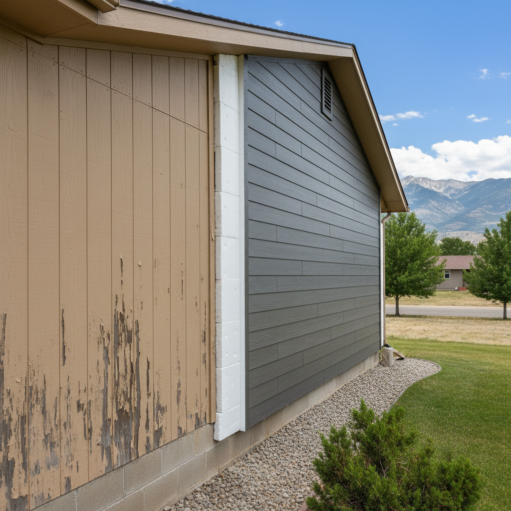 Completed insulation installation work at a residential property in Millcreek, UT