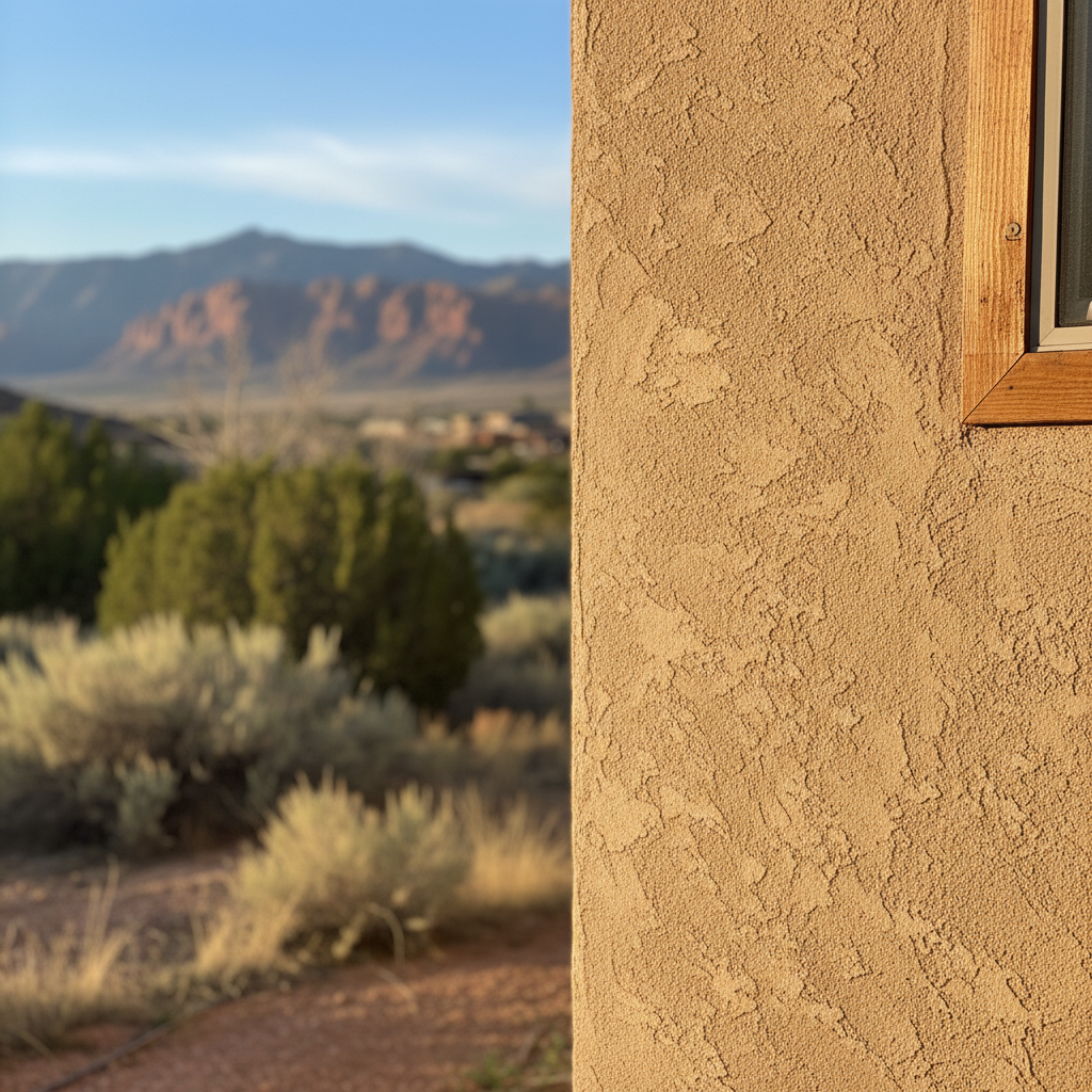 Completed stucco redashing work at a residential property in West Jordan, UT