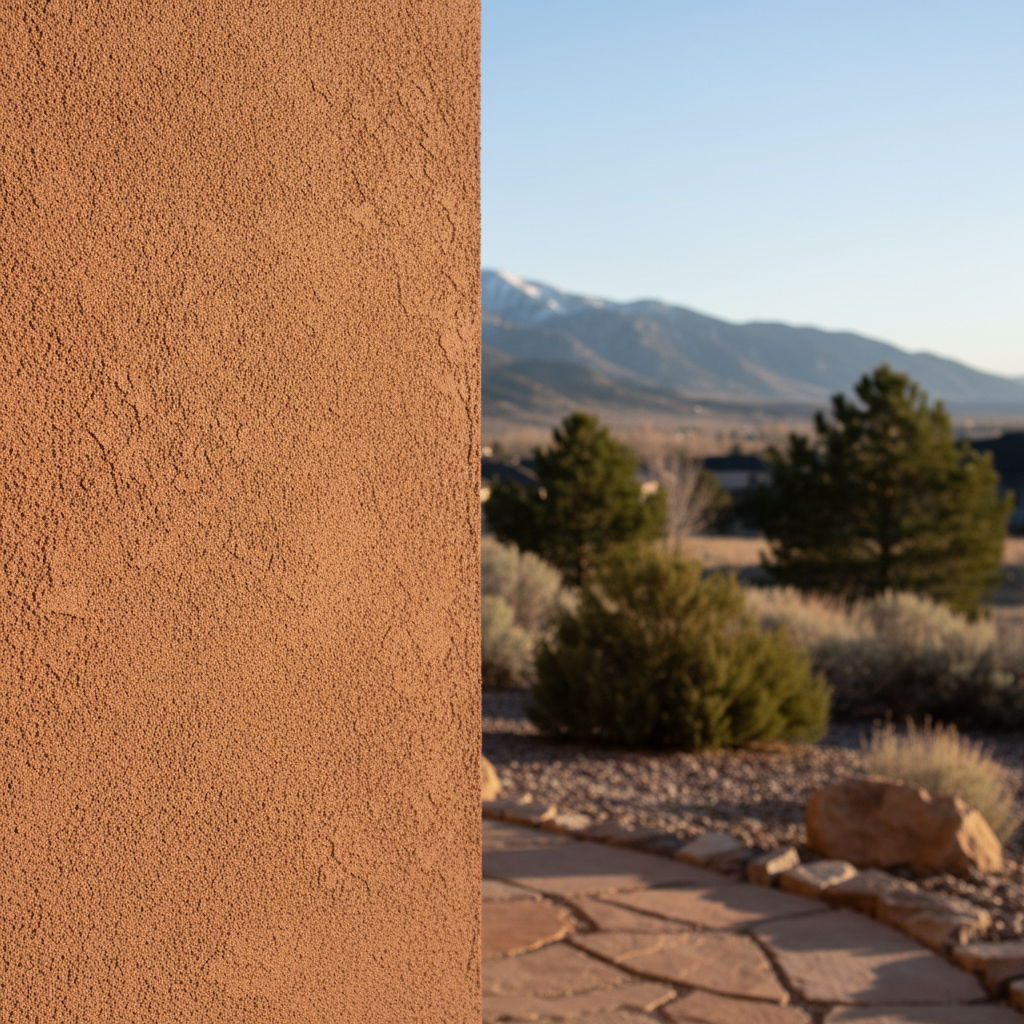 Completed stucco redashing work at a residential property in Sandy, UT