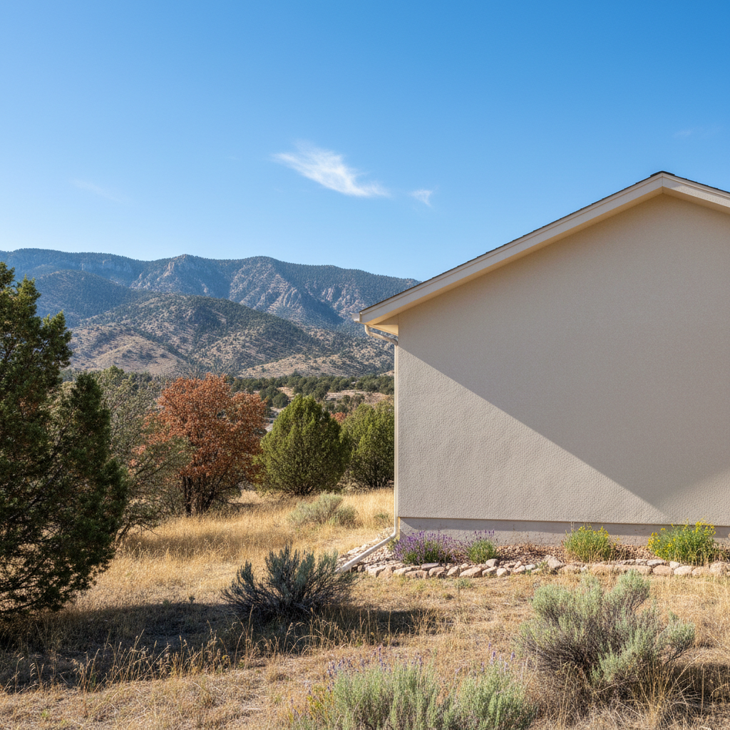 Completed residential stucco work at a residential property in Ogden, UT
