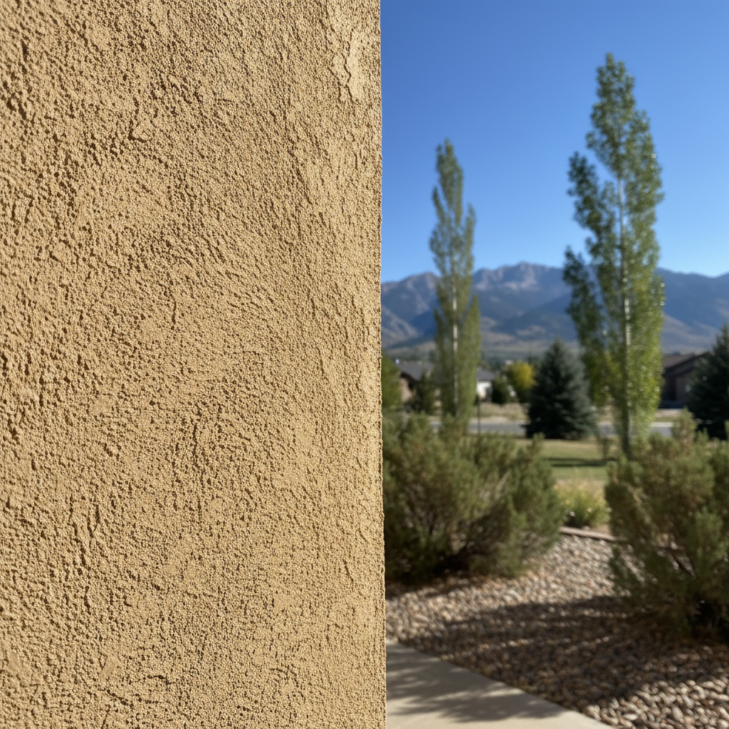 Completed stucco inspection work at a residential property in Ogden, UT