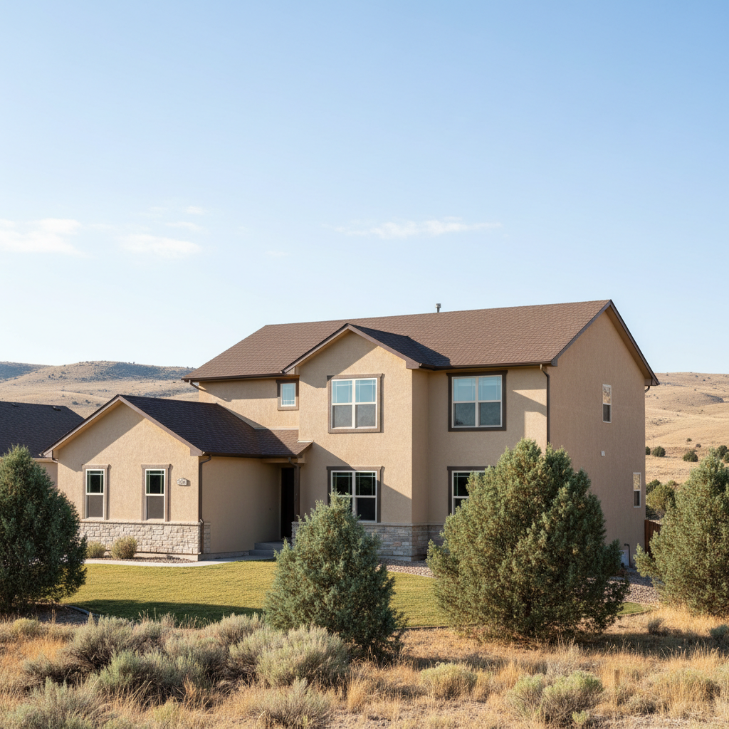 Completed stucco removal work at a residential property in Taylorsville, UT