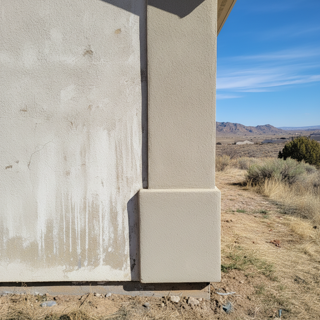 Completed stucco replacement work at a residential property in Eagle Mountain, UT