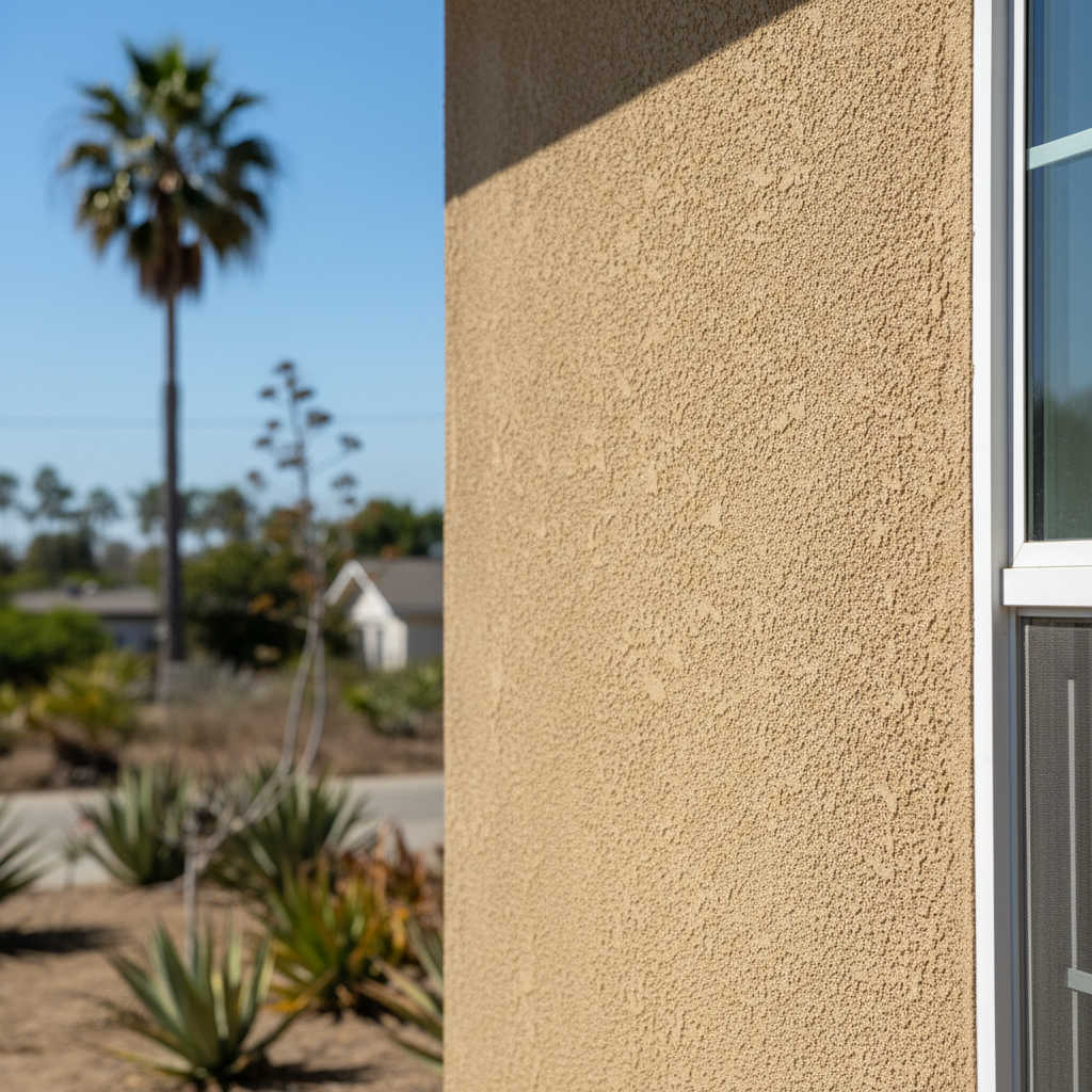 Completed stucco inspection work at a residential property in Huntington Beach, CA