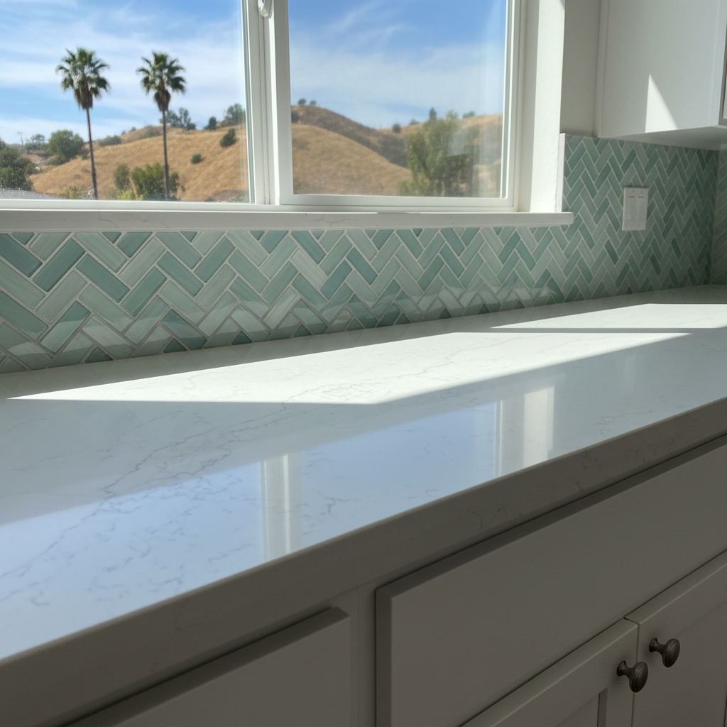 Completed kitchen remodel work at a residential property in Chula Vista, CA