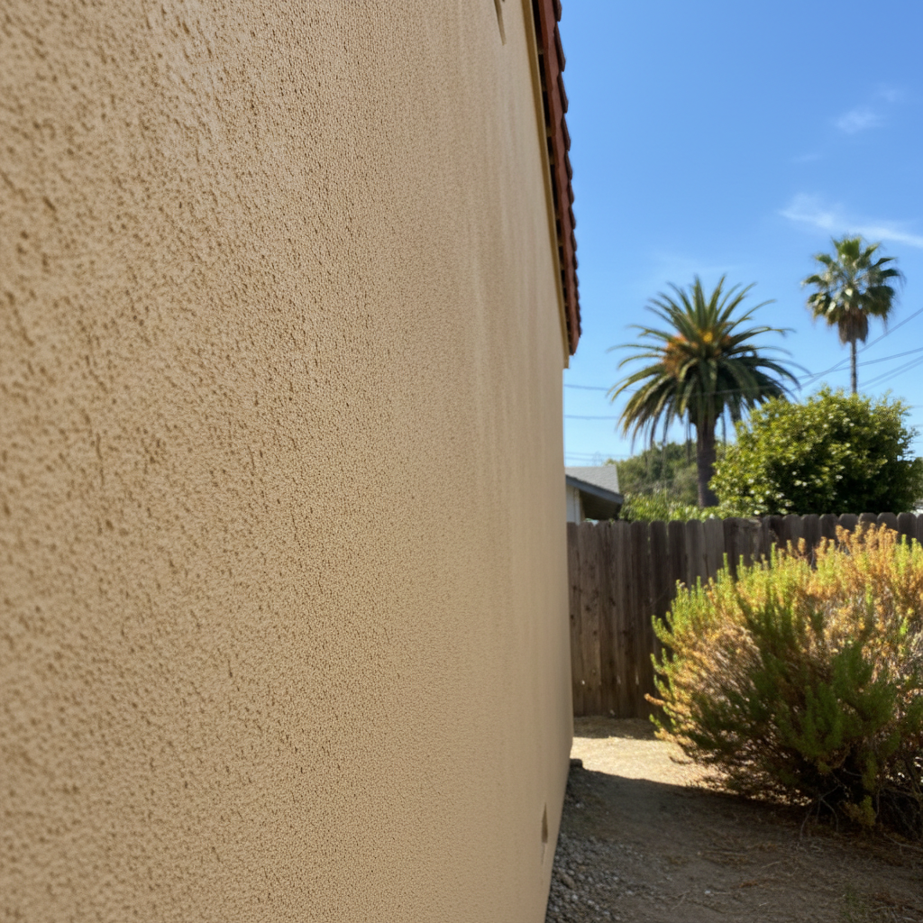 Completed stucco redashing work at a residential property in Alameda, CA