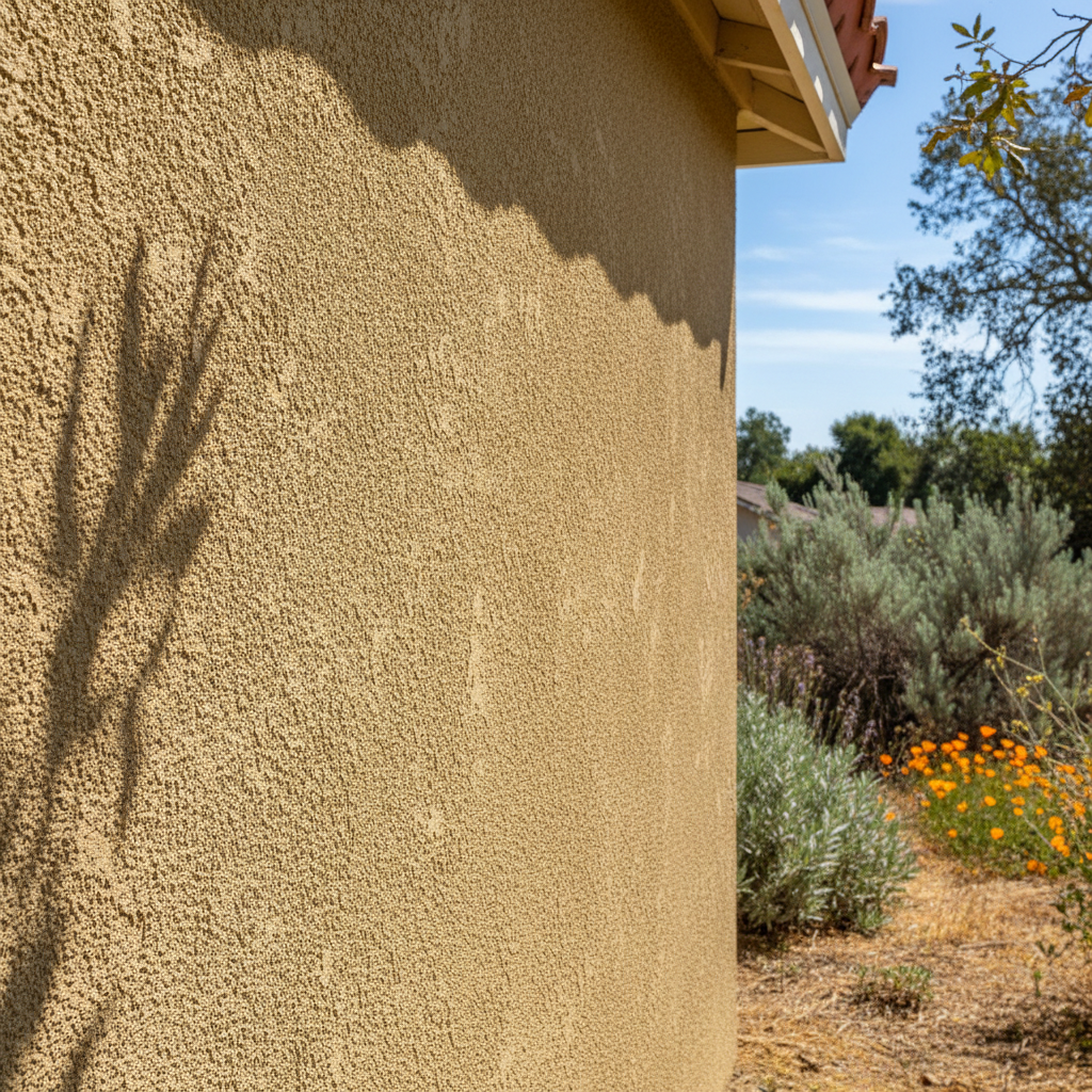 Completed stucco inspection work at a residential property in Sunnyvale, CA