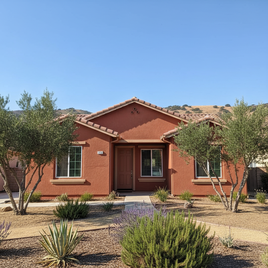 Completed stucco redashing work at a residential property in Murrieta, CA