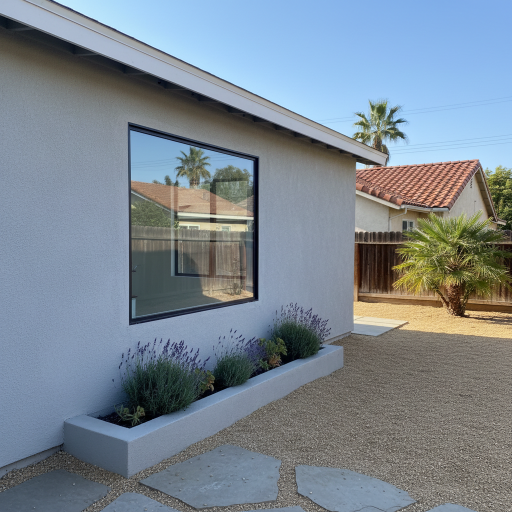Completed bathroom expansion work at a residential property in Bell Gardens, CA