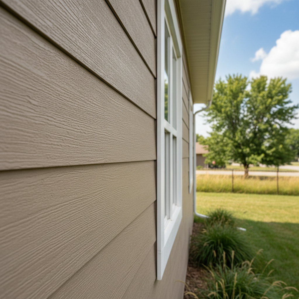 Completed siding removal work at a residential property in North Platte, NE