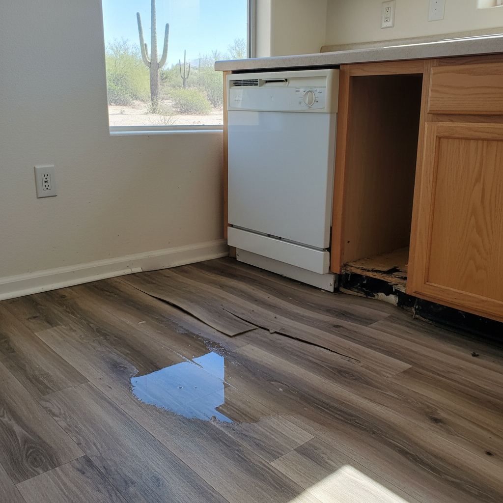 Appliance Leak Cleanup