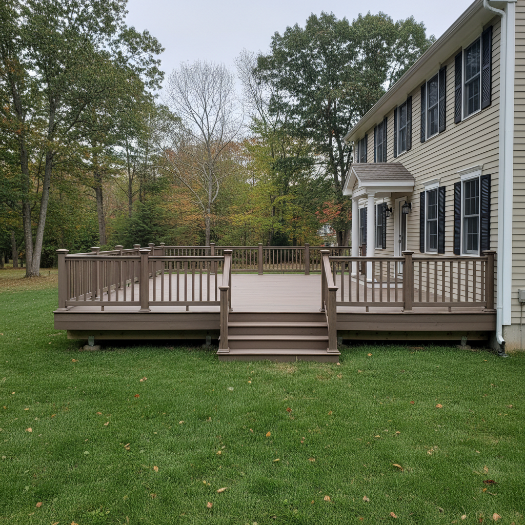 Deck Railing Installation