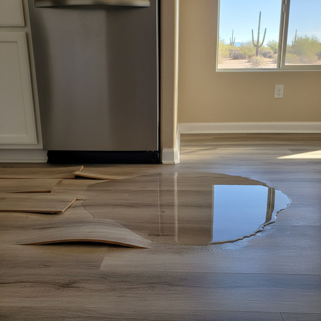 Appliance Leak Cleanup