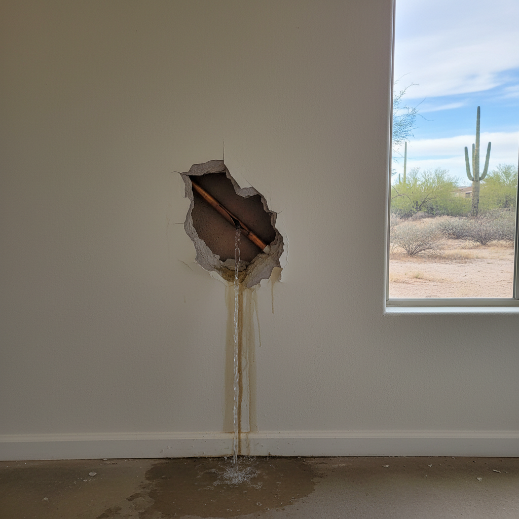 Burst Pipe Repair and Cleanup