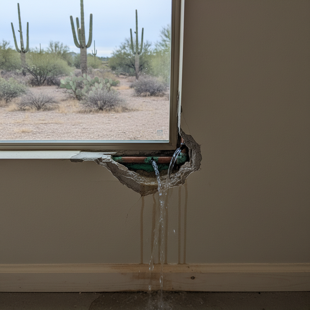 Burst Pipe Repair and Cleanup