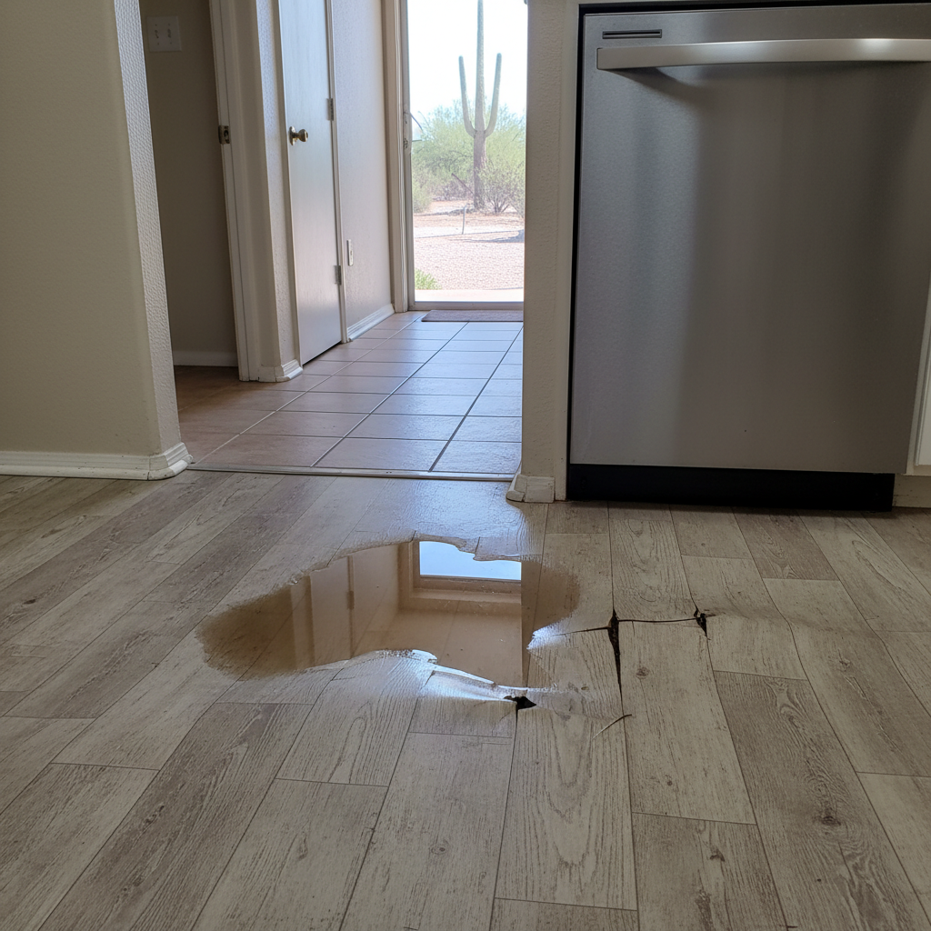 Appliance Leak Cleanup
