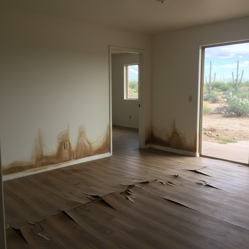 Hardwood Floor Water Damage Restoration