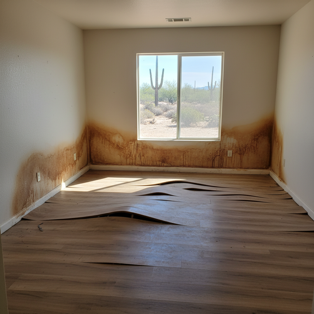 Roof Leak Water Damage Repair