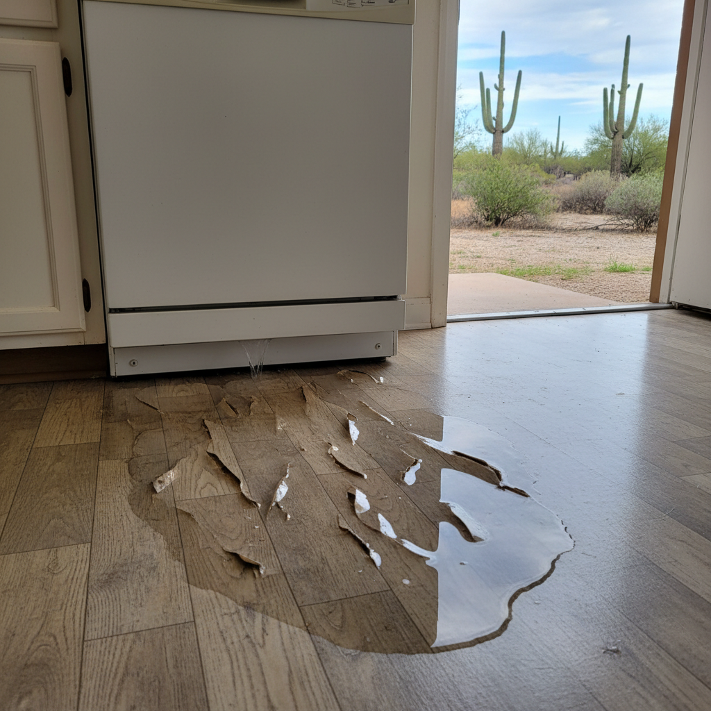 Appliance Leak Cleanup