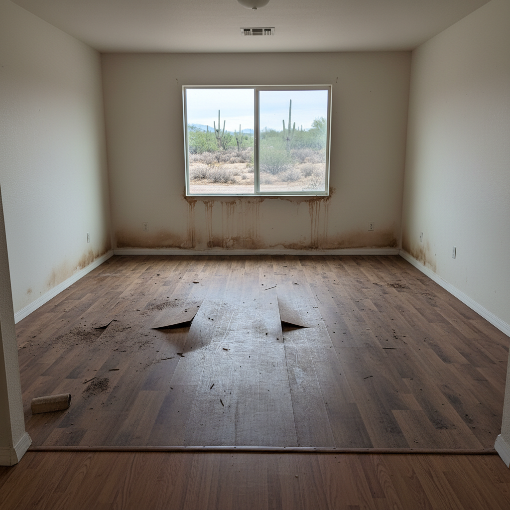 Hardwood Floor Water Damage Restoration