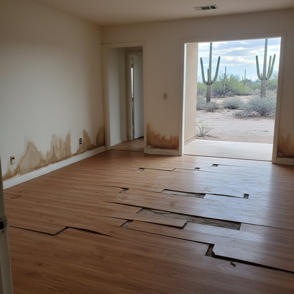 Roof Leak Water Damage Repair