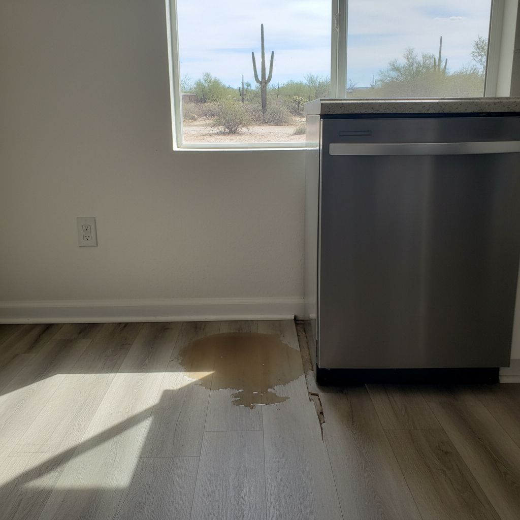 Appliance Leak Cleanup