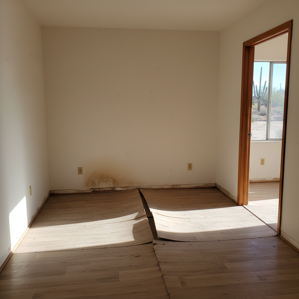 Water damage-related mold removal