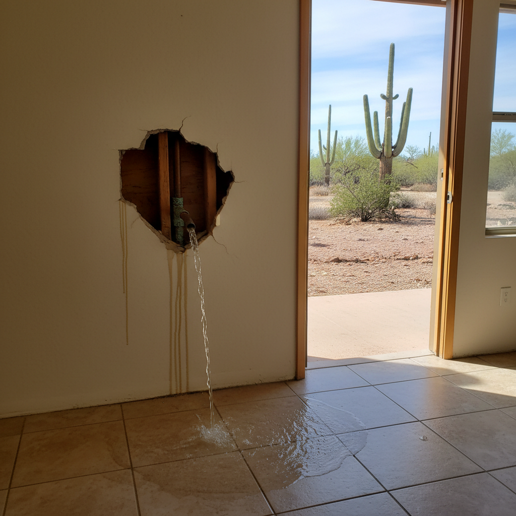 Burst Pipe Repair and Cleanup