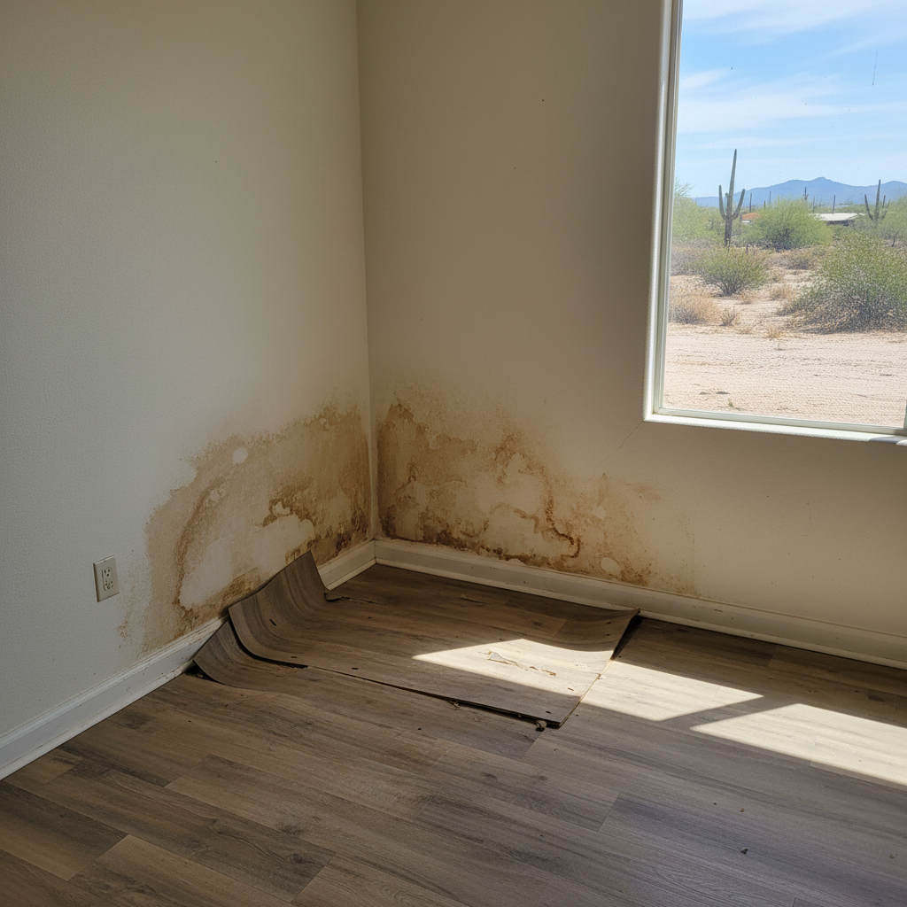 Roof Leak Water Damage Repair