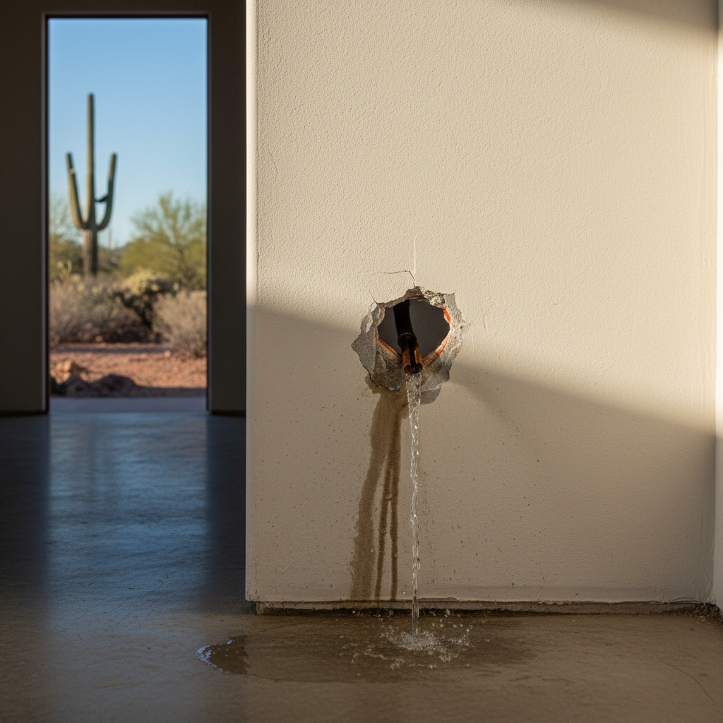 Burst Pipe Repair and Cleanup in El Mirage
