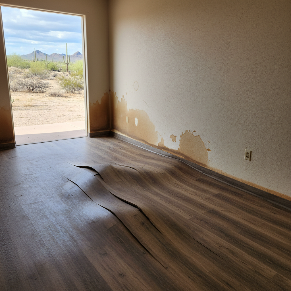 Water damage-related mold removal