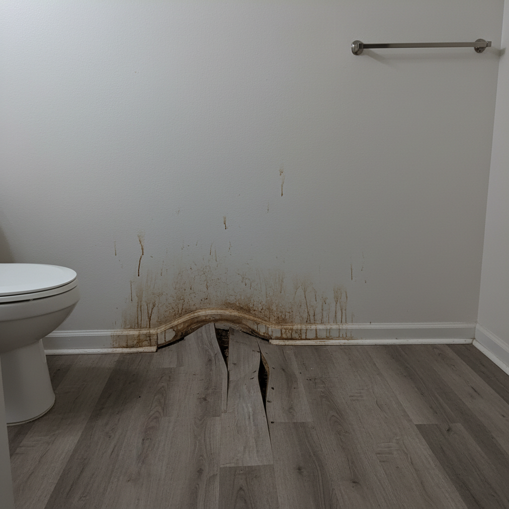 Hardwood Floor Water Damage Restoration in El Mirage