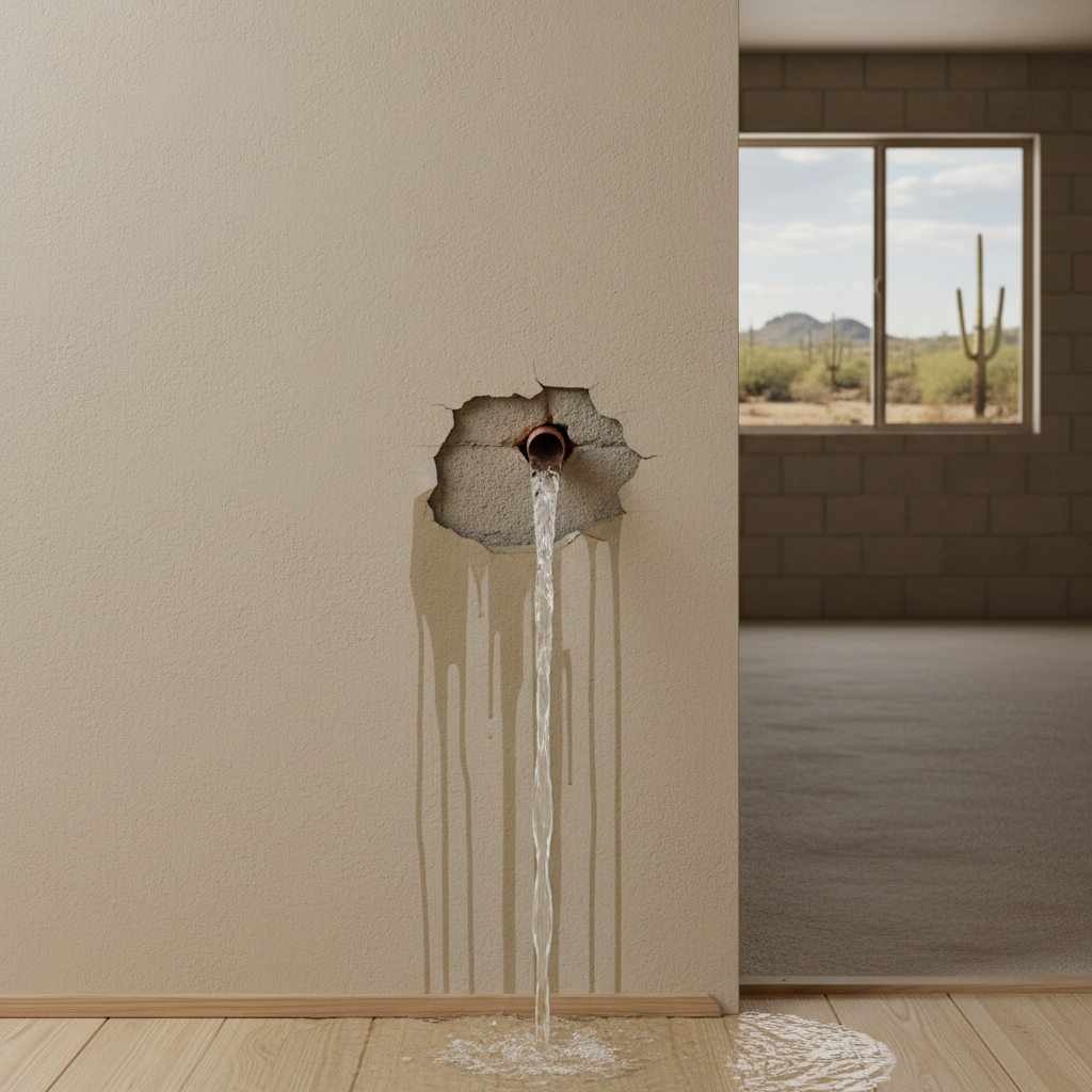 Burst Pipe Repair and Cleanup