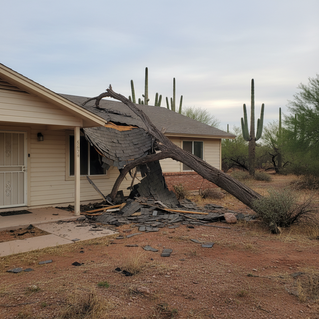 Storm Damage Restoration in El Mirage