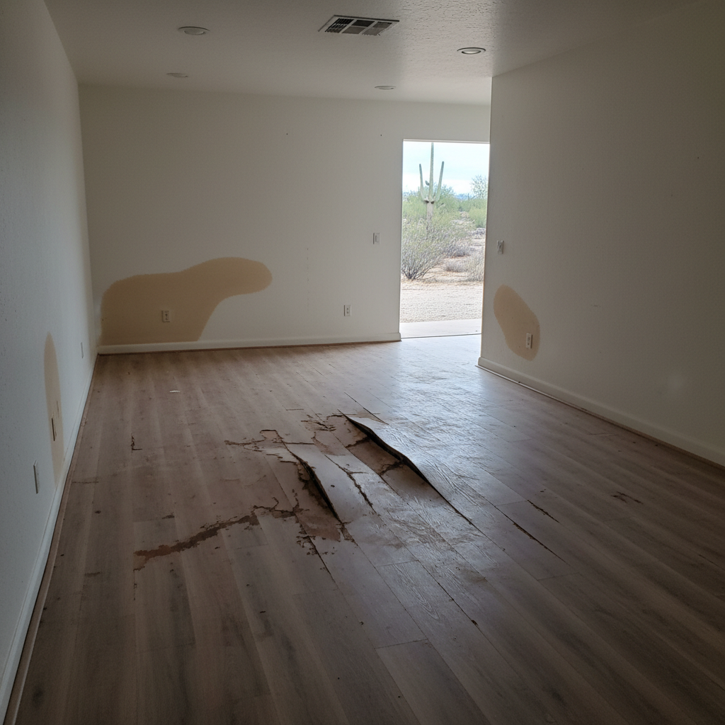 Carpet Water Damage Restoration in Chandler