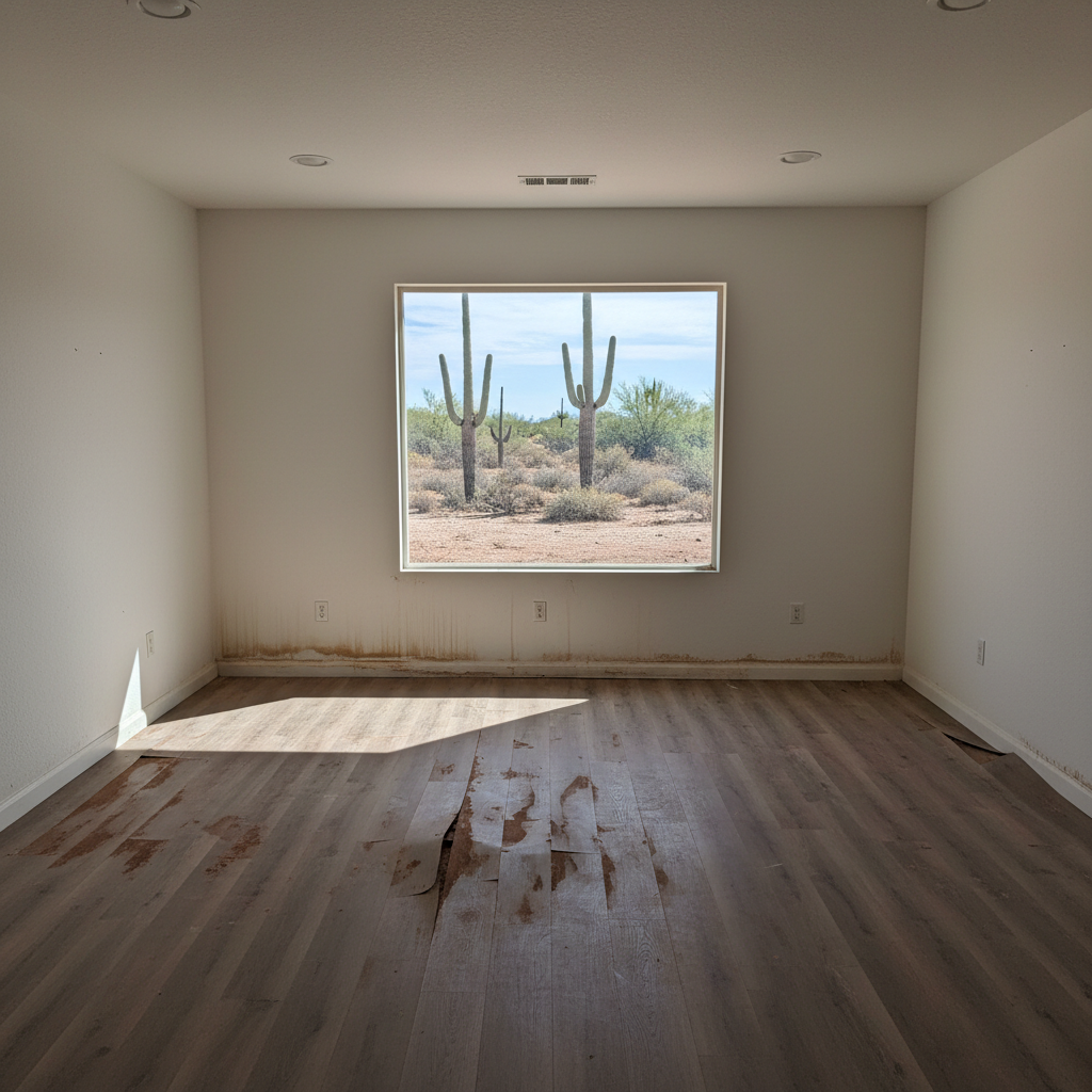 Water damage-related mold removal
