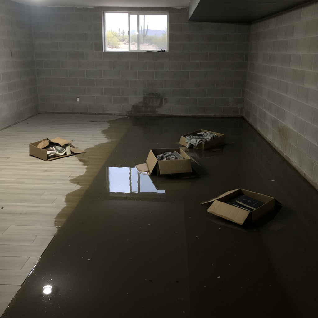 Basement Water Removal