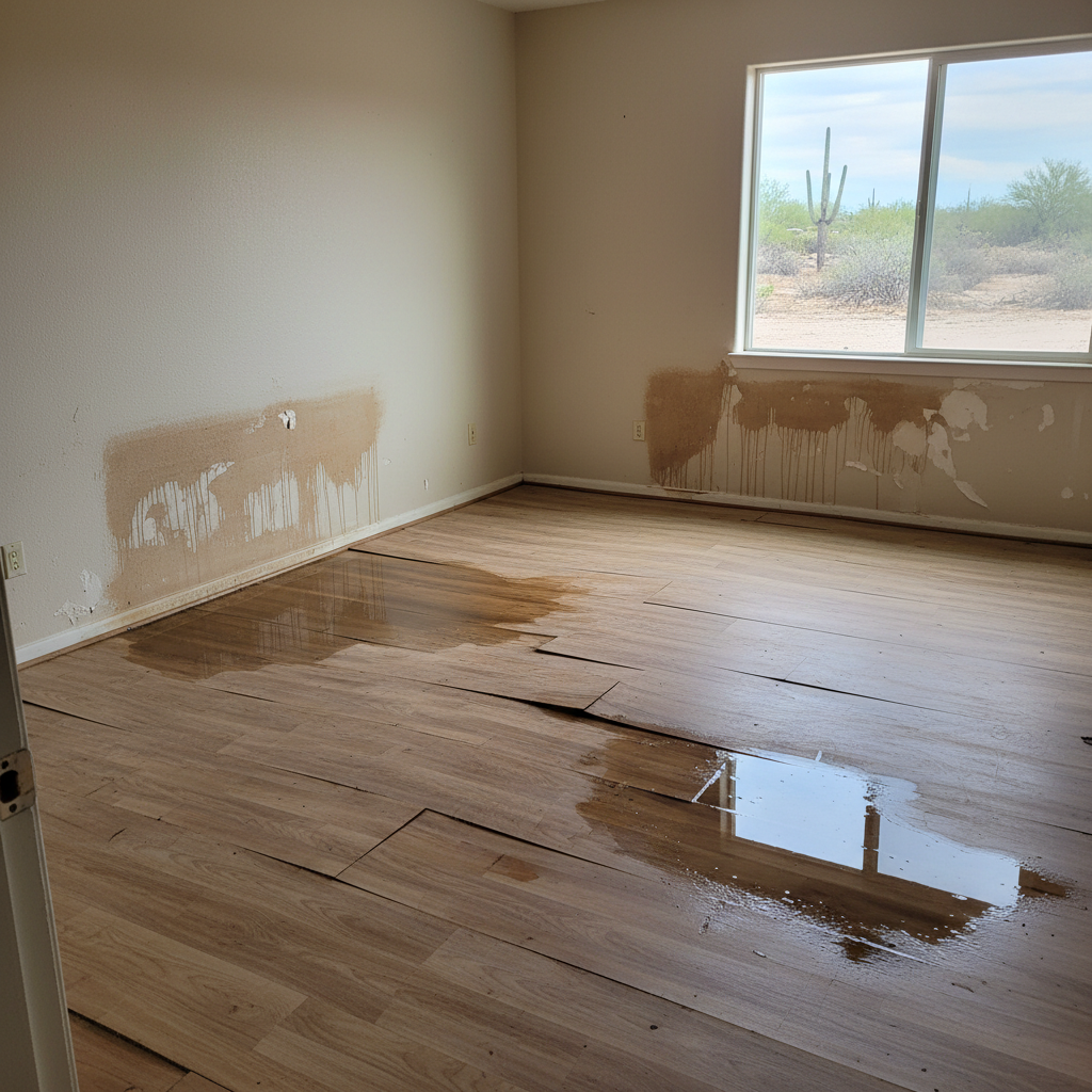 Hardwood Floor Water Damage Restoration