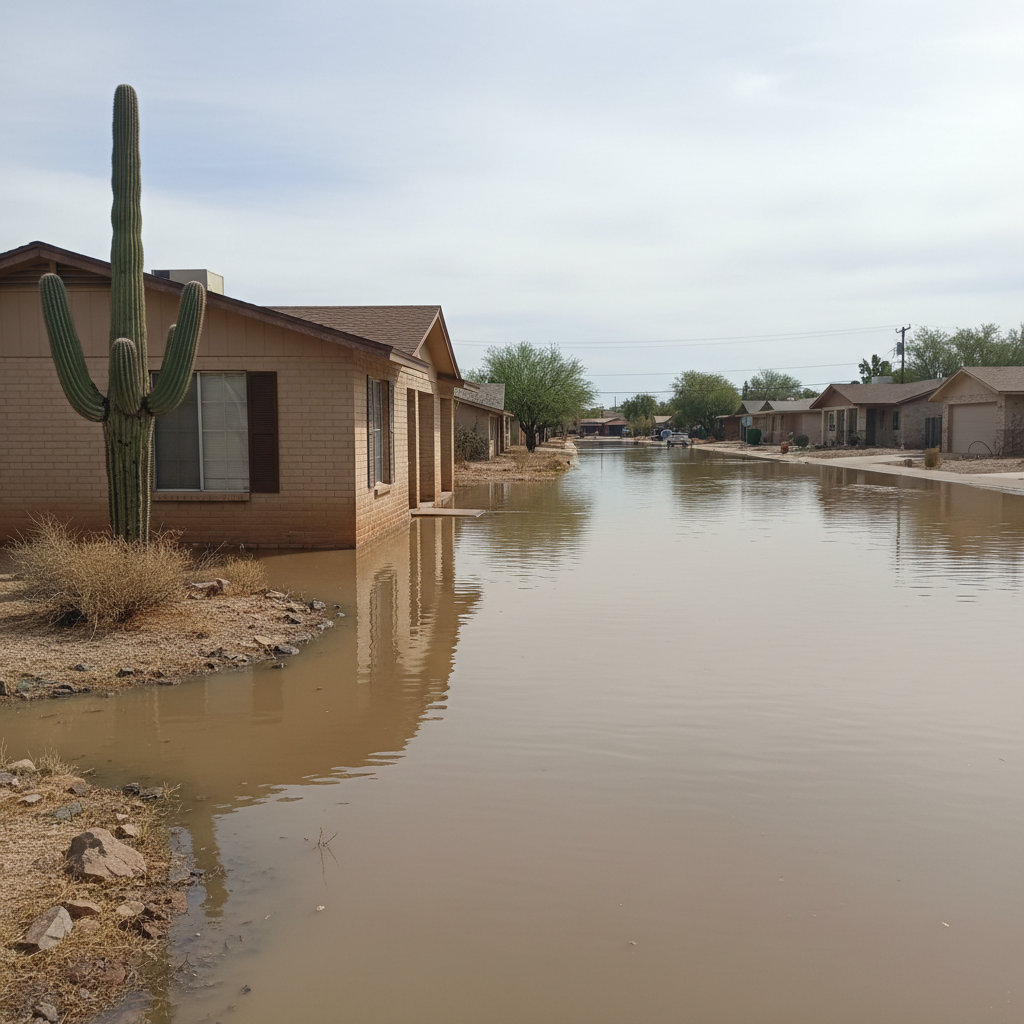 Flood cleanup in Avondale