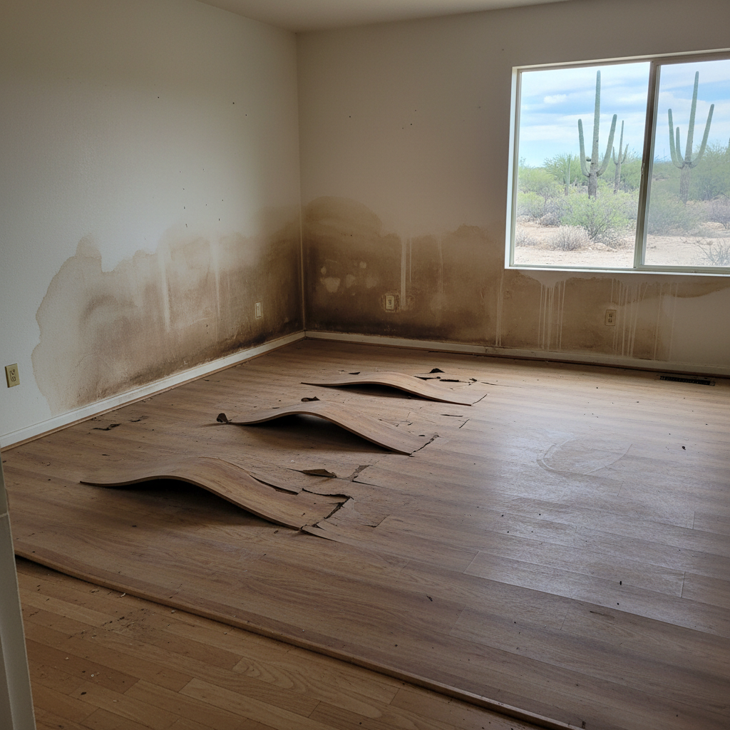 Water damage-related mold removal in Avondale