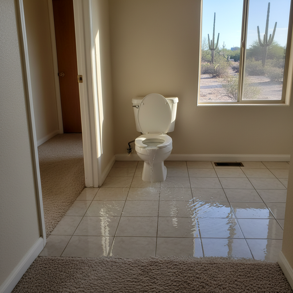 Toilet Overflow Cleanup in Avondale