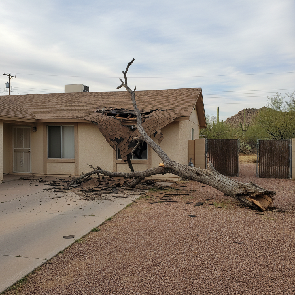 Storm Damage Restoration in Avondale