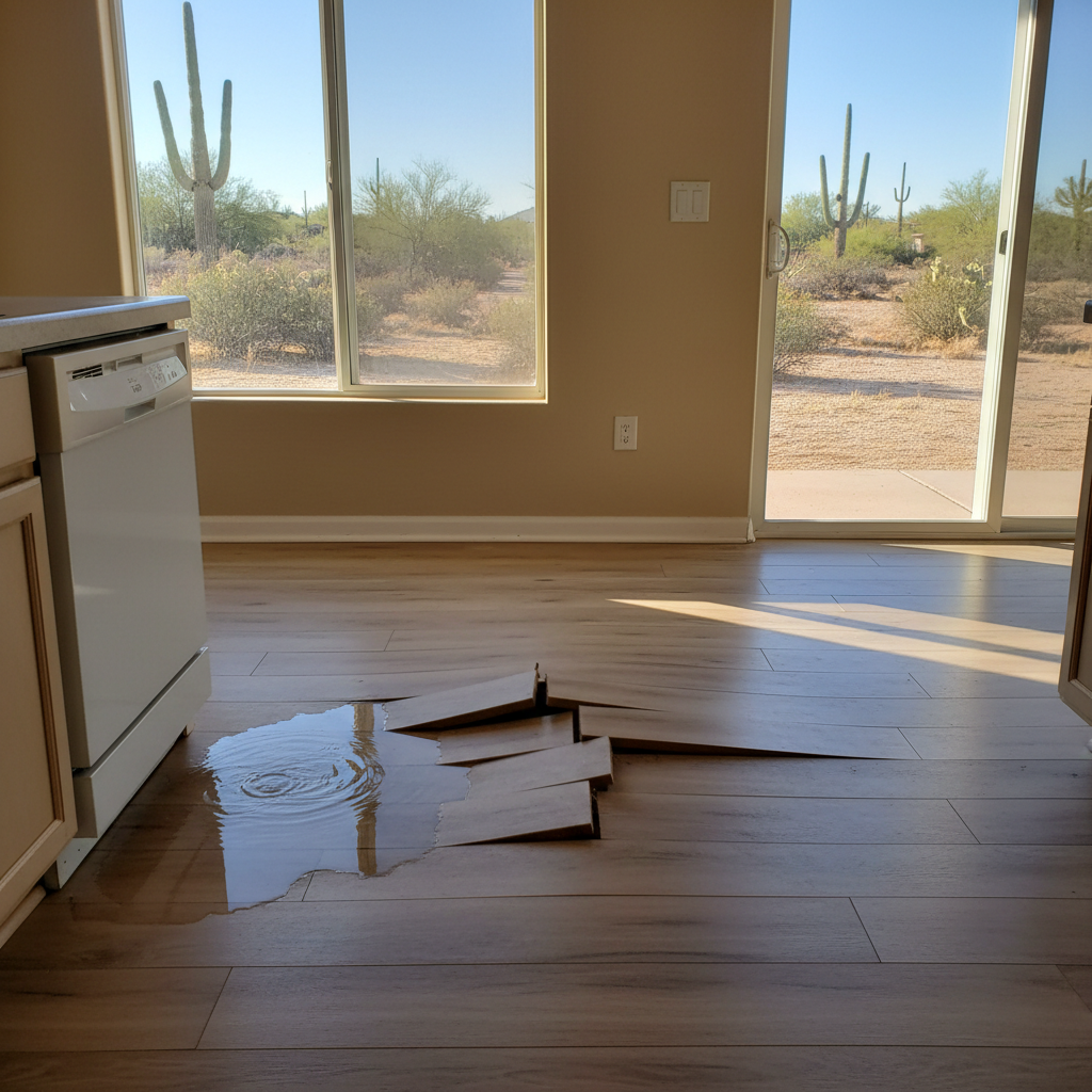 Appliance Leak Cleanup