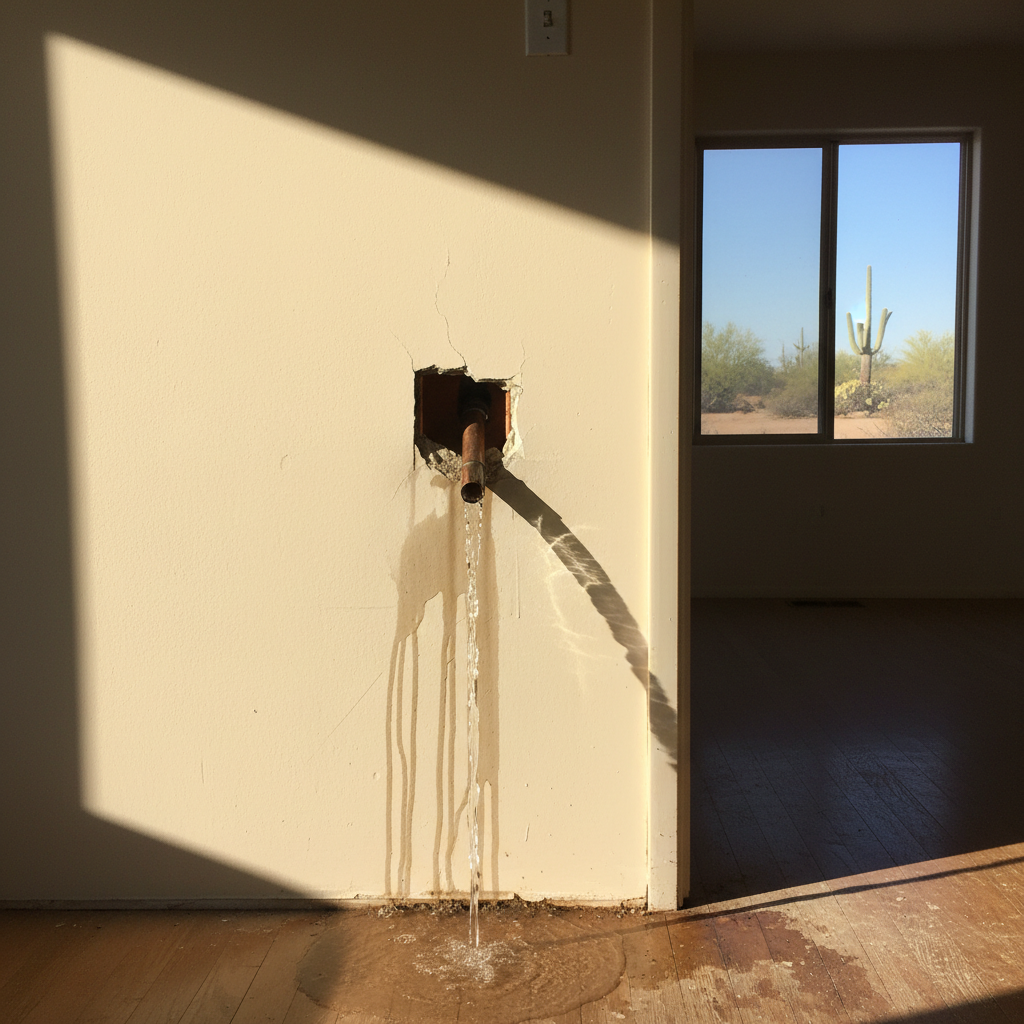 Burst Pipe Repair and Cleanup